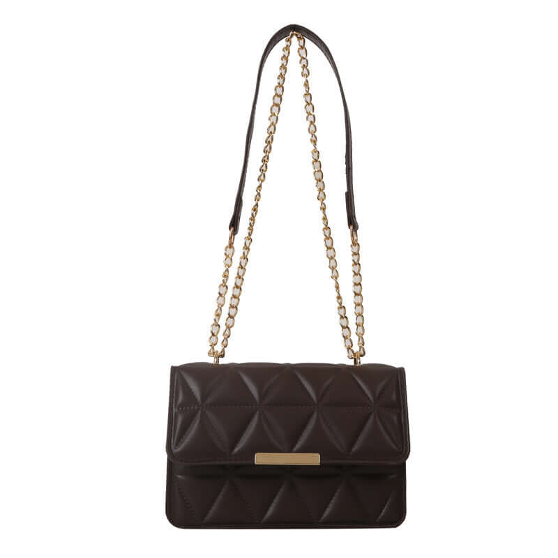 Brown Women's Fashion Casual Retro Simple Messenger Bag - retro fashion shoulder bag