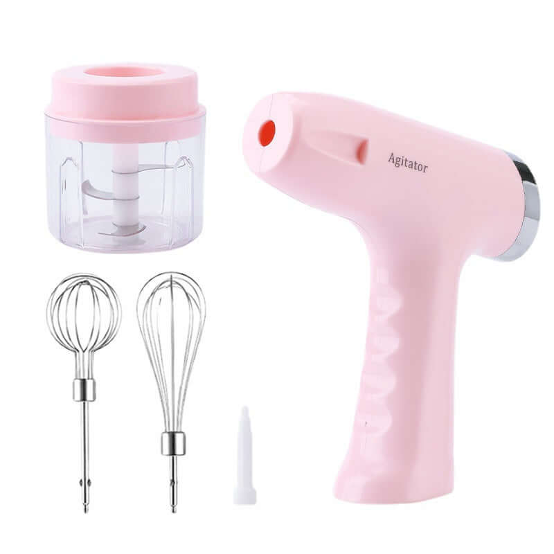 Electric Whisk for Baking - 5-Speed Adjustable Cream Blender in Assorted Colors.