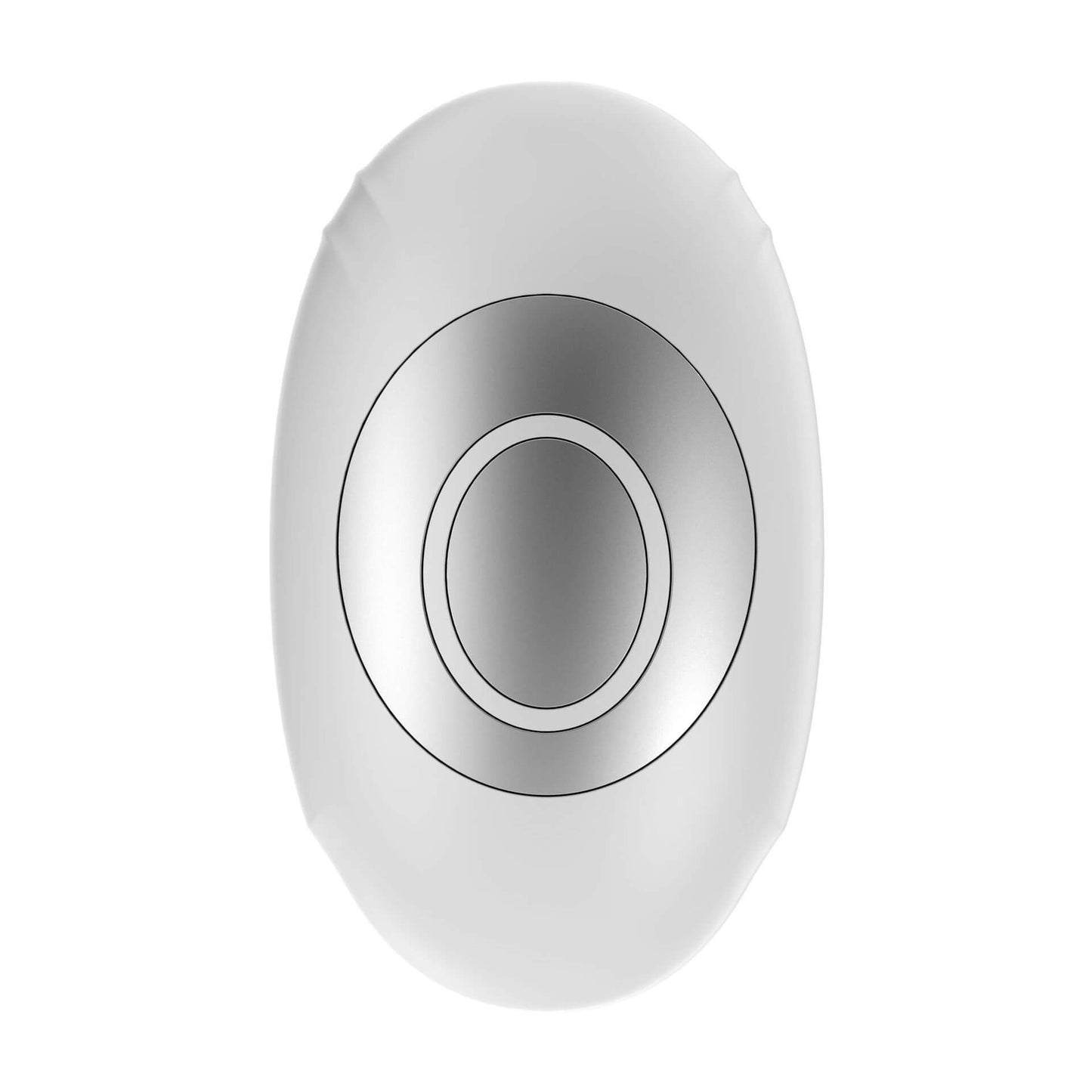 Dropshipman white oval insomnia relief device with silver circular design on top