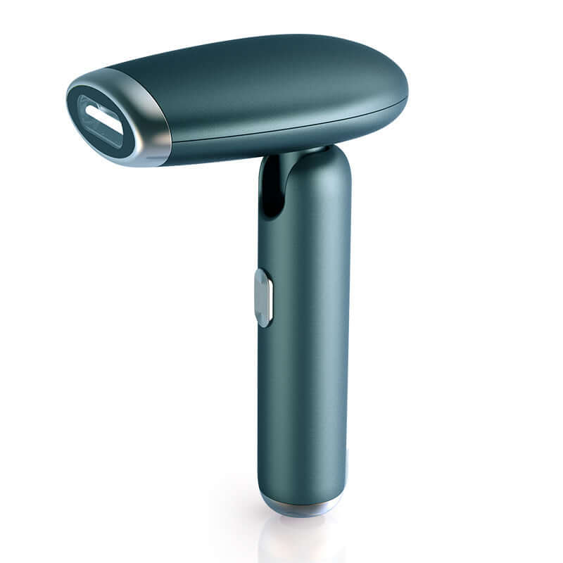 CozyTech Living portable IPL hair removal device in sleek dark design for effective skin care