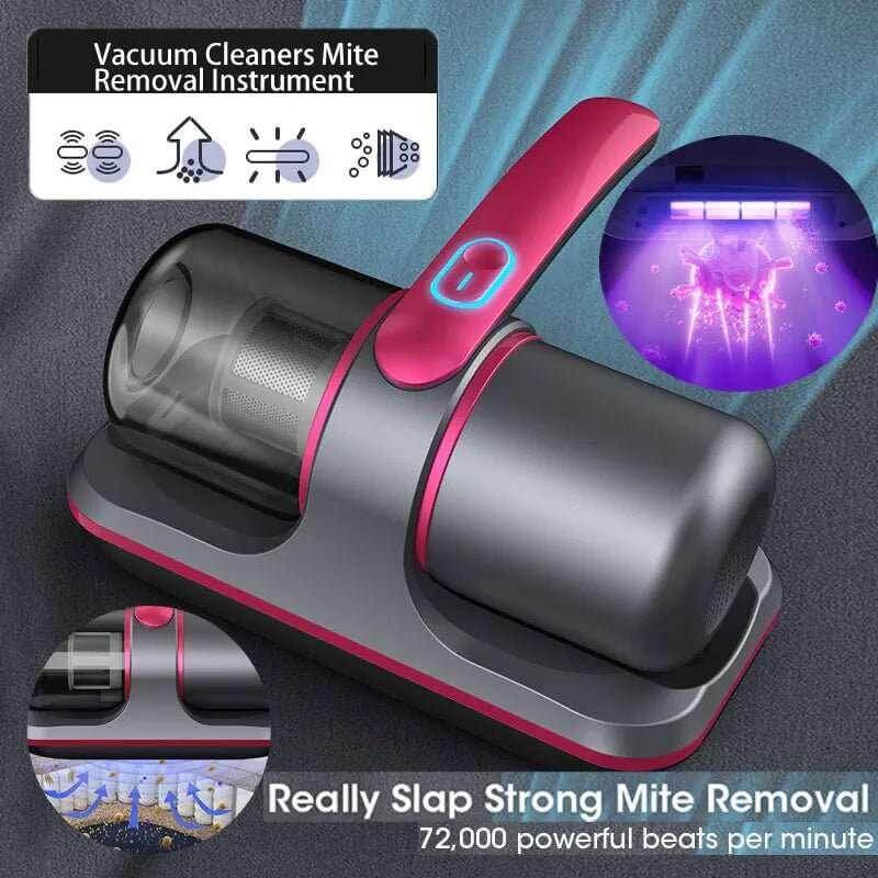 Smart home cleaning tools vacuum cleaner for mite removal with UV light and strong beat technology