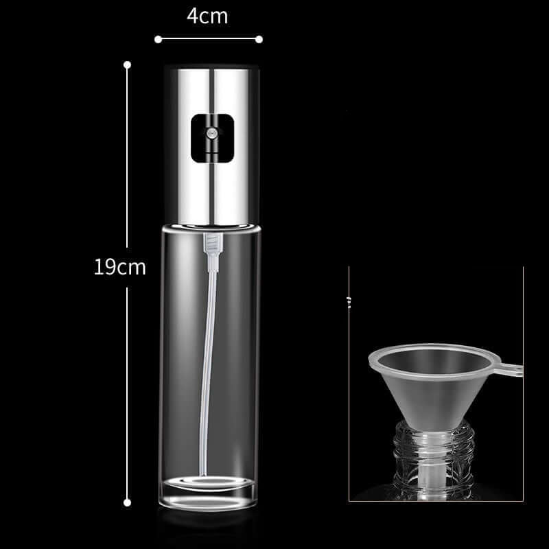 100ml Kitchen Oil Dispenser with 304 Stainless Steel, Modern Simplicity & Funnel Included.