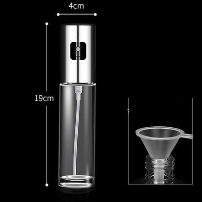 100ml Kitchen Oil Dispenser with 304 Stainless Steel, Modern Simplicity & Funnel Included.
