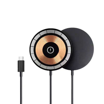 15W Magnetic Wireless Charger for 12-16 PG Mobile Phones - Fast Qi2 Charging Technology.