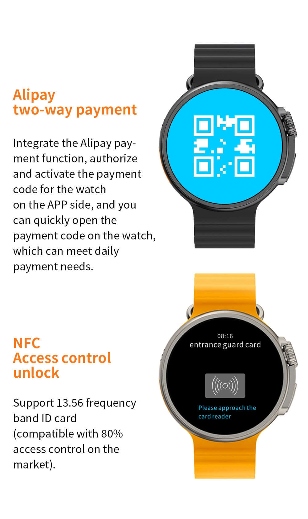 K9 Wireless Charging Smartwatch With 1.39" Round Screen, NFC, Health Monitoring, 100+ Sports Modes.