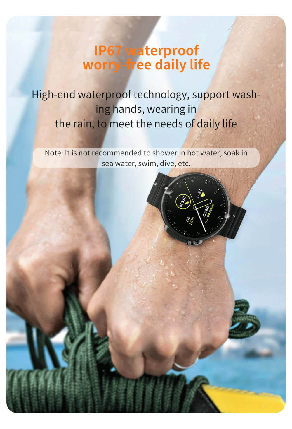 K9 Wireless Charging Smartwatch With 1.39" Round Screen, NFC, Health Monitoring, 100+ Sports Modes.