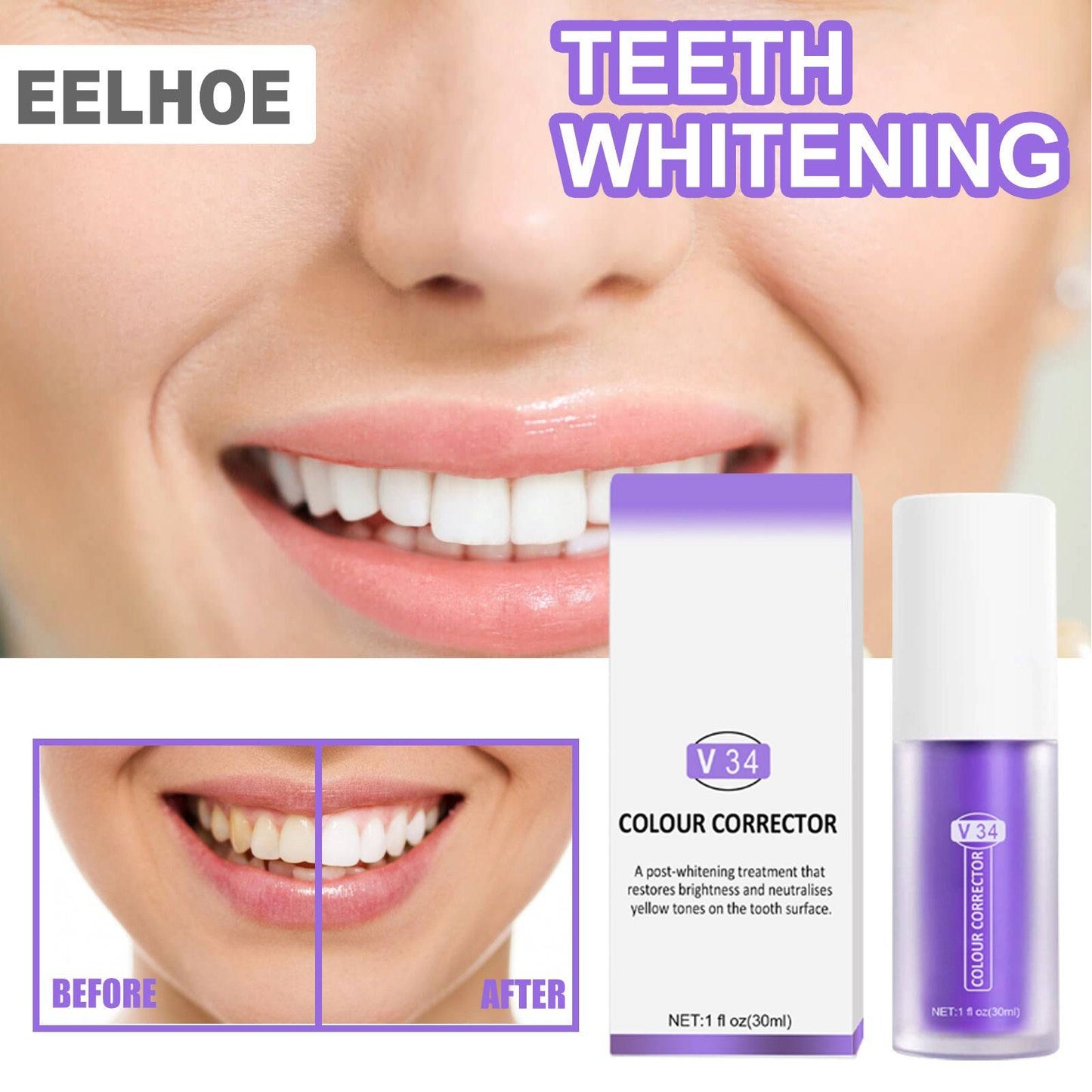 2x Whitening Toothpaste-CozyTech Living