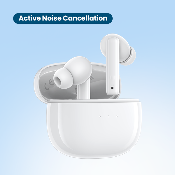 Bluetooth Earphones featuring Active Noise Reduction, ideal for both Android and Apple devices, delivering a seamless audio experience.