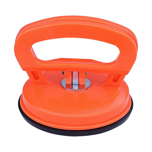 New PDR Tool Powerful Large Suction Cup Portable One-Handed Puller for auto body repair tools, features a bright orange handle and strong suction base.