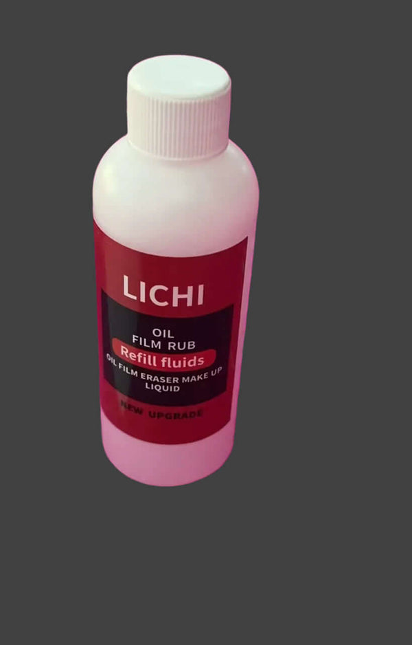 Refill fluid bottle for the car windshield cleaner, ideal for maintaining clarity on car glass surfaces.