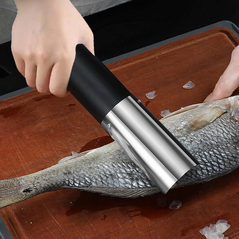 Electric Fish Scaler Machine Handheld 125W Waterproof With Charging Planing And Scraping Features.