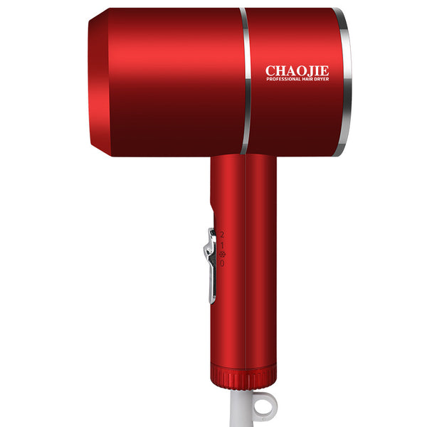 Hair Dryer Blow Household Electric Hairdressing featuring Three Heating/Speeds in Red Color - Electric Hair Dryer for Home Use