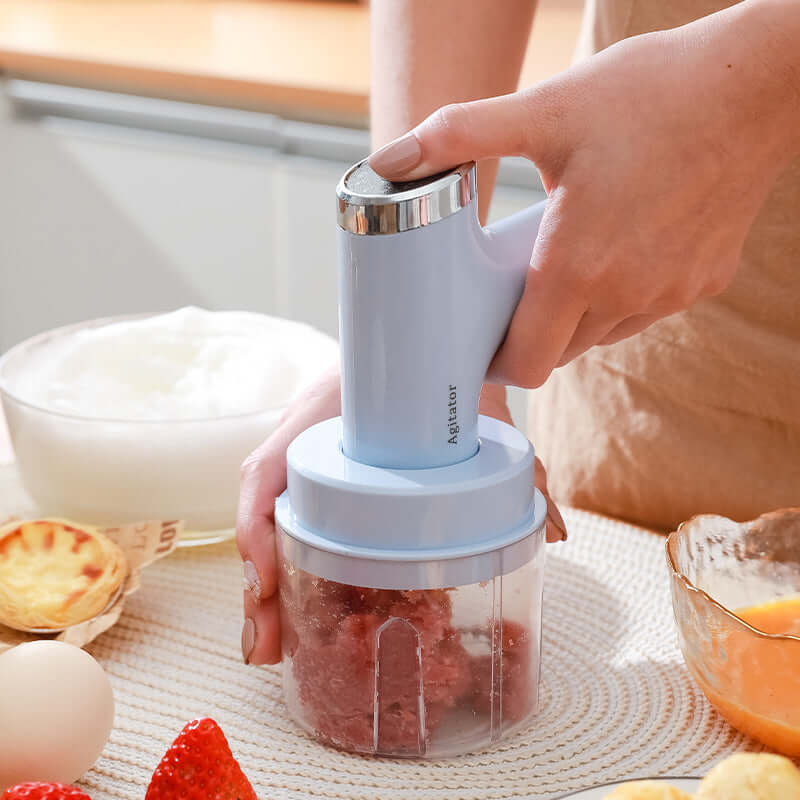 Electric Whisk for Baking - 5-Speed Adjustable Cream Blender in Assorted Colors.