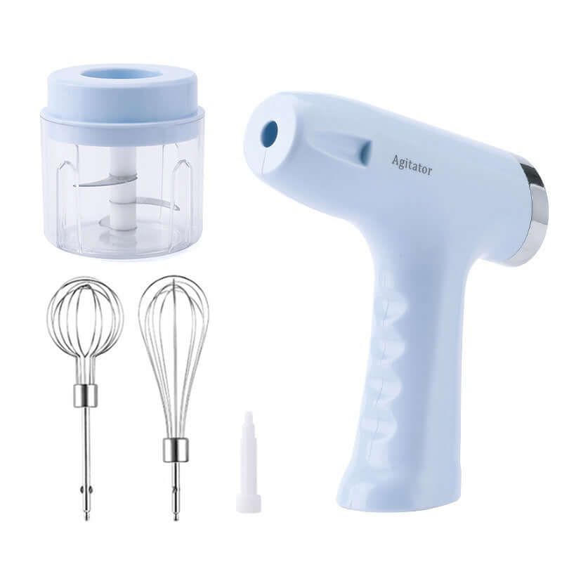 Electric Whisk for Baking - 5-Speed Adjustable Cream Blender in Assorted Colors.