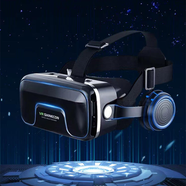 G04EA 7th Generation VR Virtual Reality Game Glasses showcasing a sleek and modern design as a 7th generation VR headset with comfortable fit and gaming features.
