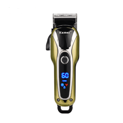 Professional Beard Trimmer - Rechargeable Electric Hair Clippers for Men with 120 Min Runtime.