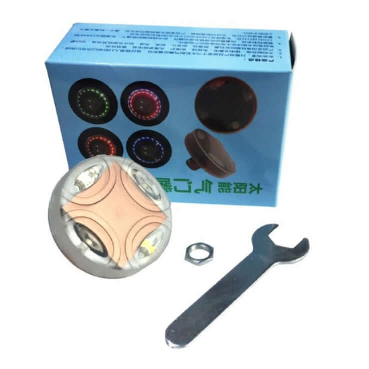 Solar Powered Wheel Lights - Ultra-Bright LED with Intelligent Light Control & Easy Installation.