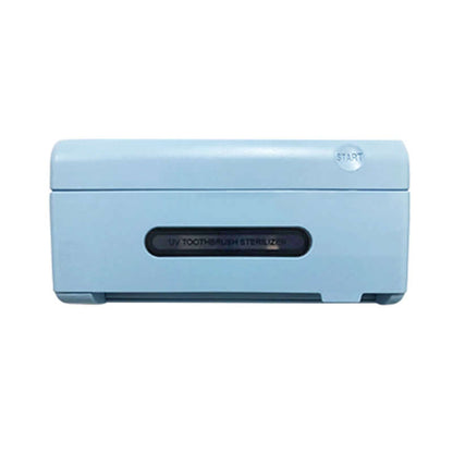 UV Toothbrush Holder Sterilizer with 6-Minute Quick Sanitization - White/Green/Blue Options.