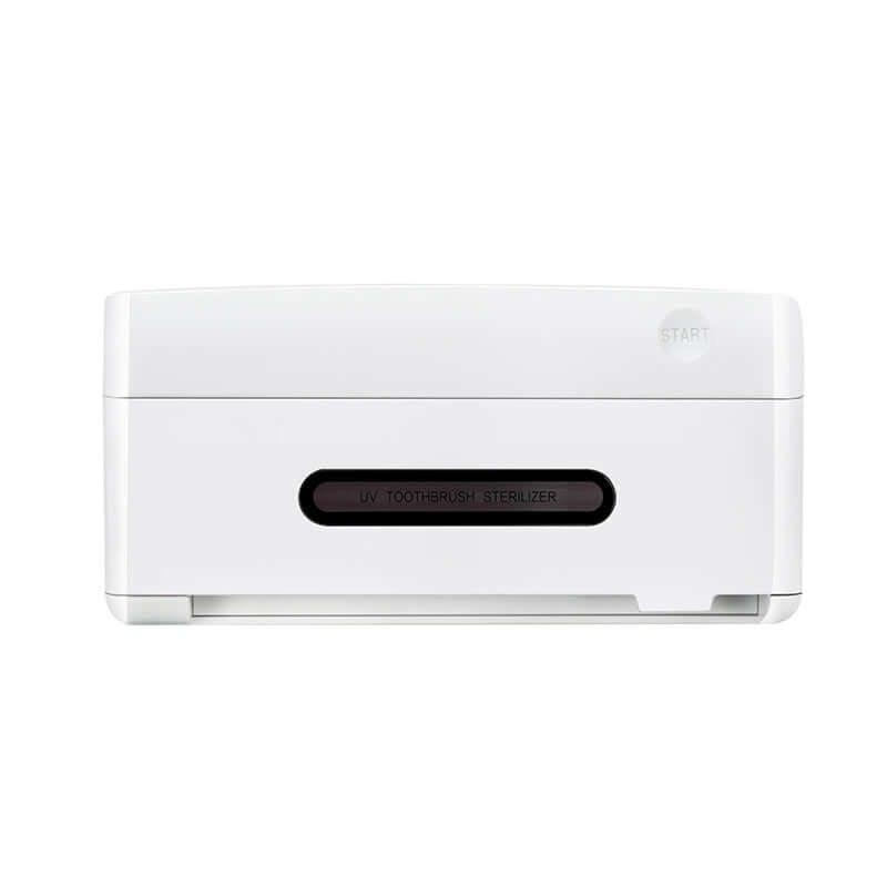 UV Toothbrush Holder Sterilizer with 6-Minute Quick Sanitization - White/Green/Blue Options.