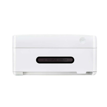 UV Toothbrush Holder Sterilizer with 6-Minute Quick Sanitization - White/Green/Blue Options.