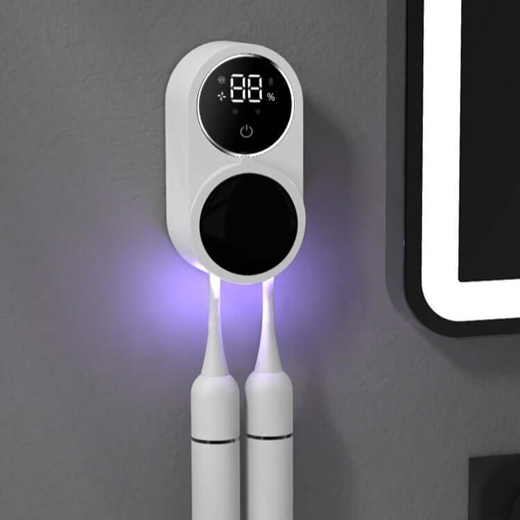 UV Toothbrush Sterilizer with Intelligent Sensor, Portable Toothbrush Disinfectant, USB Powered.