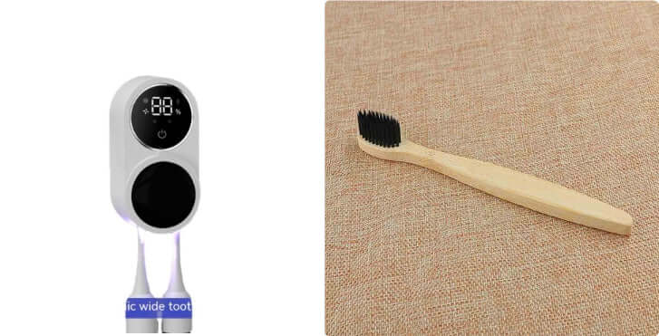UV Toothbrush Sterilizer with Intelligent Sensor, Portable Toothbrush Disinfectant, USB Powered.