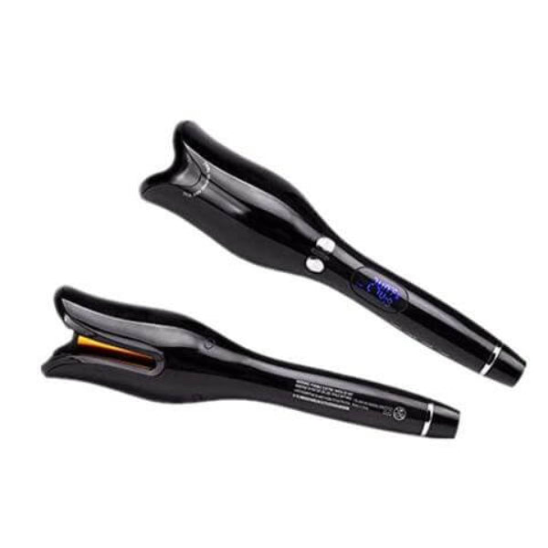 Dropshipman black automatic hair curler digital display best curling iron for quick curls