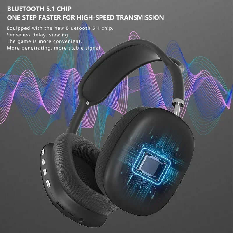 Dropshipman Bluetooth headset for gaming and sports with Bluetooth 5.1 chip for high-speed transmission