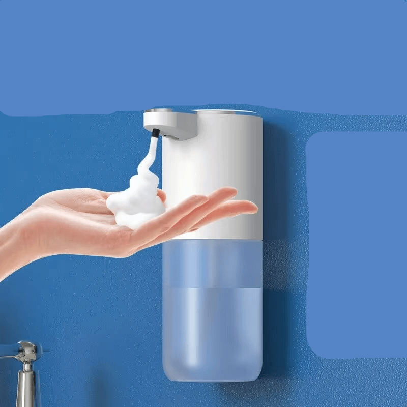 Dropshipman touchless soap dispenser with human body induction and rapid bubbling for contactless hand washing