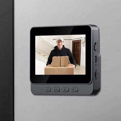 Smart Doorbell Camera with HD Video, Two-Way Intercom, Night Vision, and Remote Access.