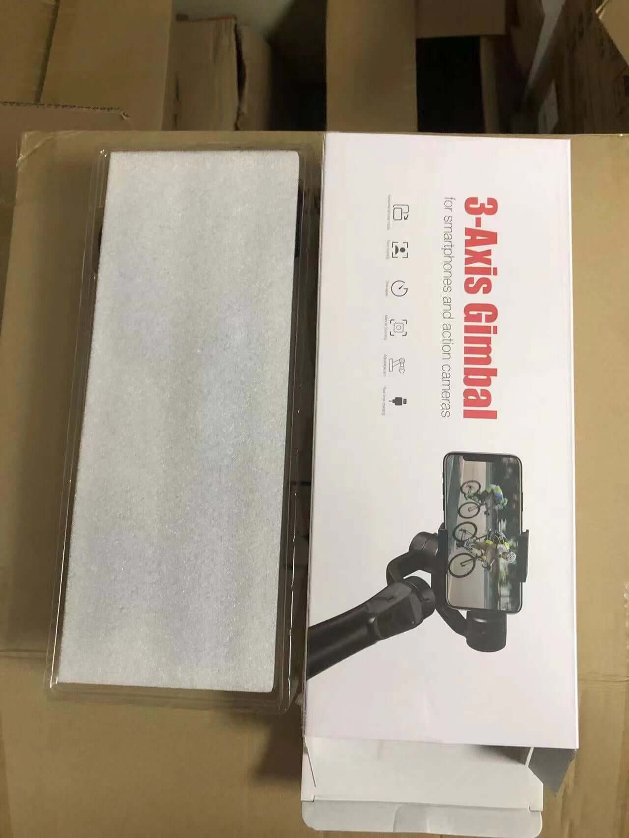 Handheld phone stabilizer for filming 3-axis gimbal for smartphones and action cameras by eprolo