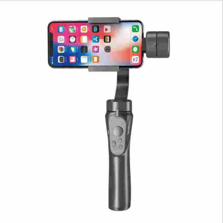 eprolo handheld phone stabilizer for filming with ergonomic grip and smartphone mounted