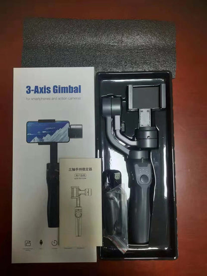 Handheld phone stabilizer for filming 3-axis gimbal with smartphone mount and ergonomic grip by eprolo
