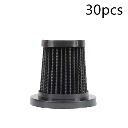 Smart home dust mite remover replacement filter in black with ribbed design by Dropshipman