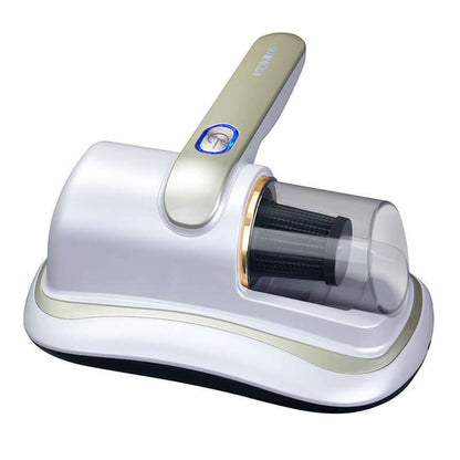 Dropshipman smart home dust mite remover with ergonomic handle and transparent dust container
