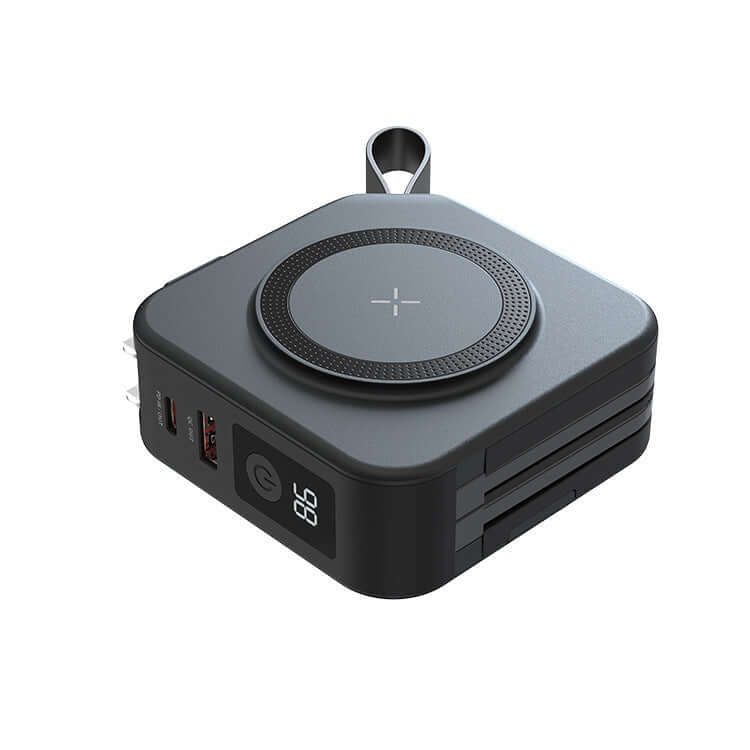 Eprolo multi-device wireless charger for travel with compact design and USB ports