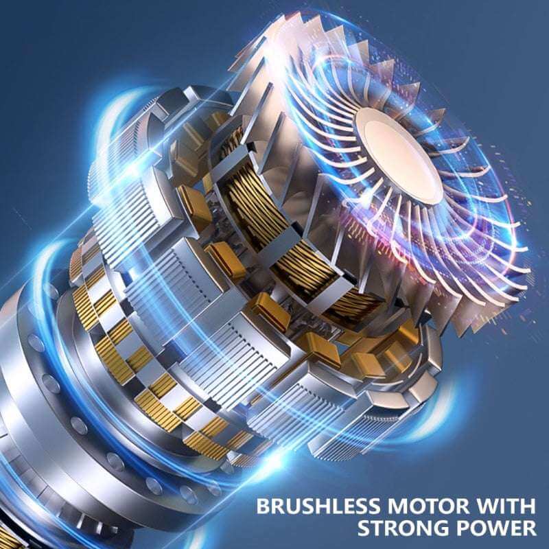 Brushless motor component showcasing strong power for eprolo rechargeable compact vacuum cleaner