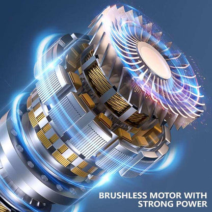 Brushless motor component showcasing strong power for eprolo rechargeable compact vacuum cleaner