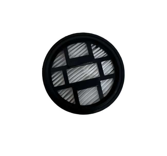 Replacement filter for rechargeable compact vacuum cleaner by eprolo with black frame and white pleated material