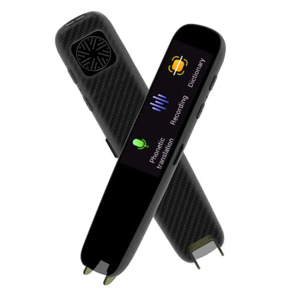 eprolo smart voice translator pen in black with phonetic translation recording and dictionary features