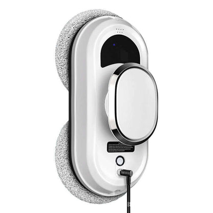 Eprolo smart window cleaning robot with dual circular cleaning pads and sleek white design