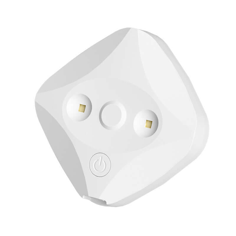 eprolo white UV toilet sterilizer for bathroom with dual UV lights and power button
