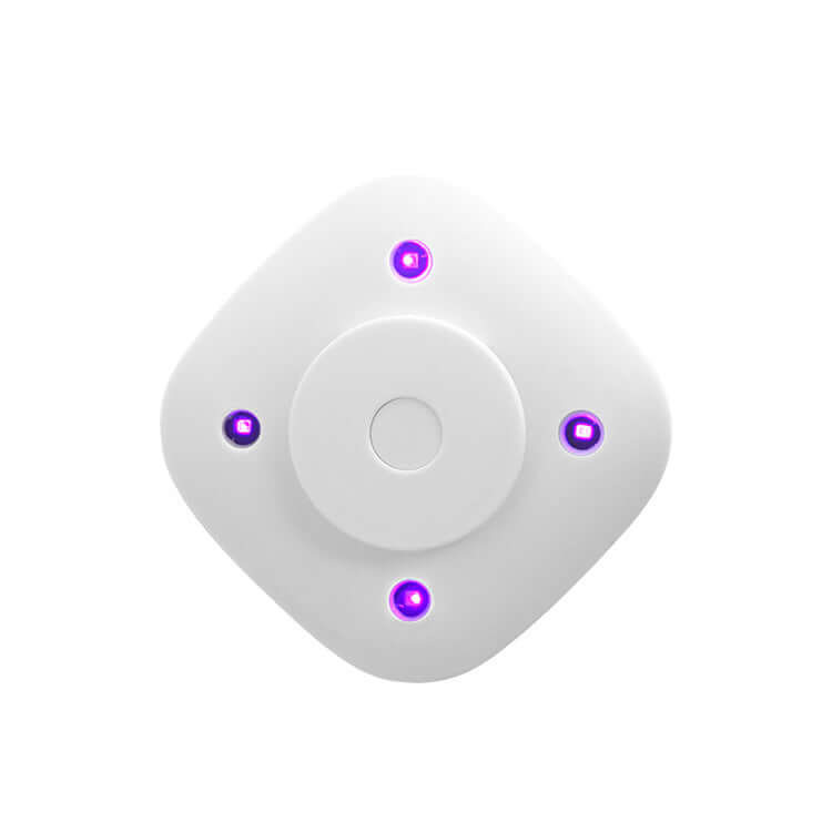 Eprolo UV toilet sterilizer for bathroom with compact white design and four purple UV lights